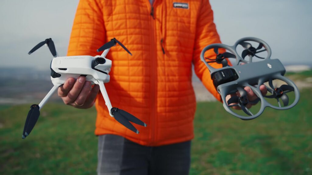 Введение в сравнение Avata 360 и Antigravity A1