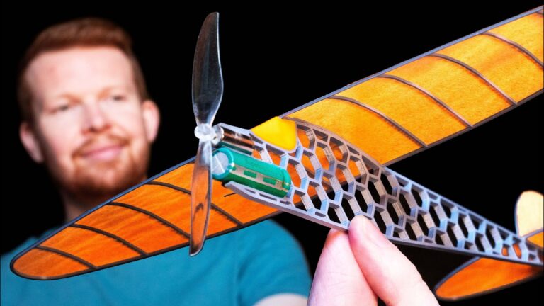 Building an Electric Wind-Up Plane