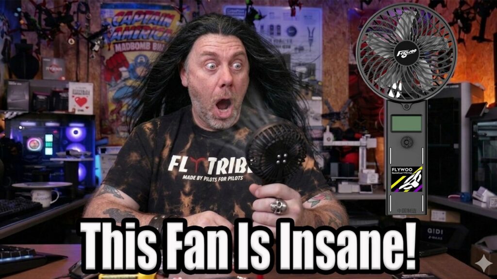 Flywoo QuickCool VTX Portable Fan - The Chose Violence!