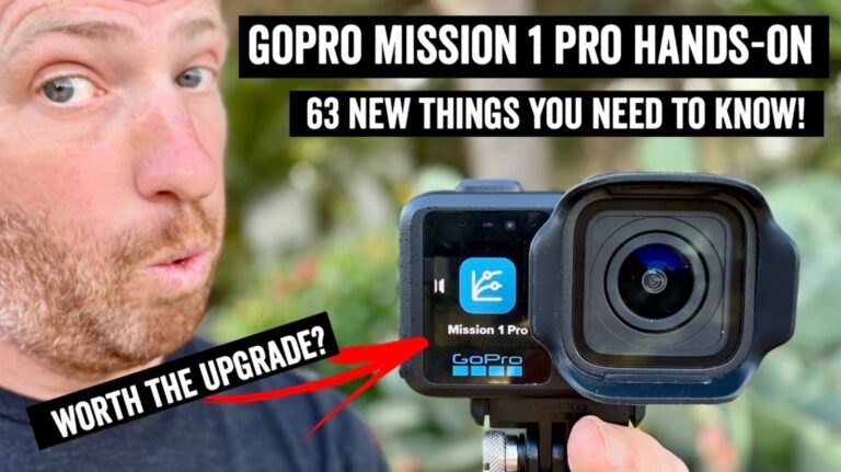 GoPro Mission 1 Pro Hands-On: 50+ New Features, 1-Inch Sensor, 8K60, and Interchangeable Lenses