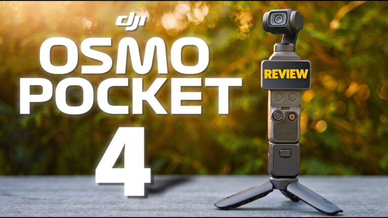 DJI Osmo Pocket 4 : THE UPGRADE WE'VE BEEN WAITING FOR!