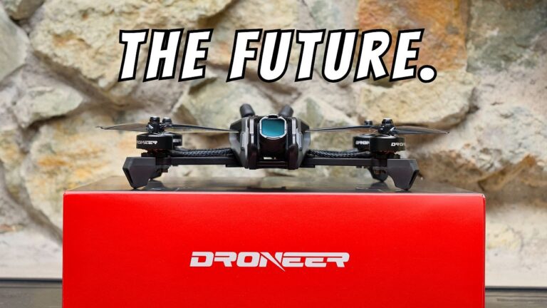 Droneer X501 Review & Flight Test - Is this the Future of FPV Drones?